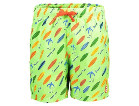 Pantalones Cortos de Playa para Hombre CMP Shorts Verde para Natacion (3 Años)