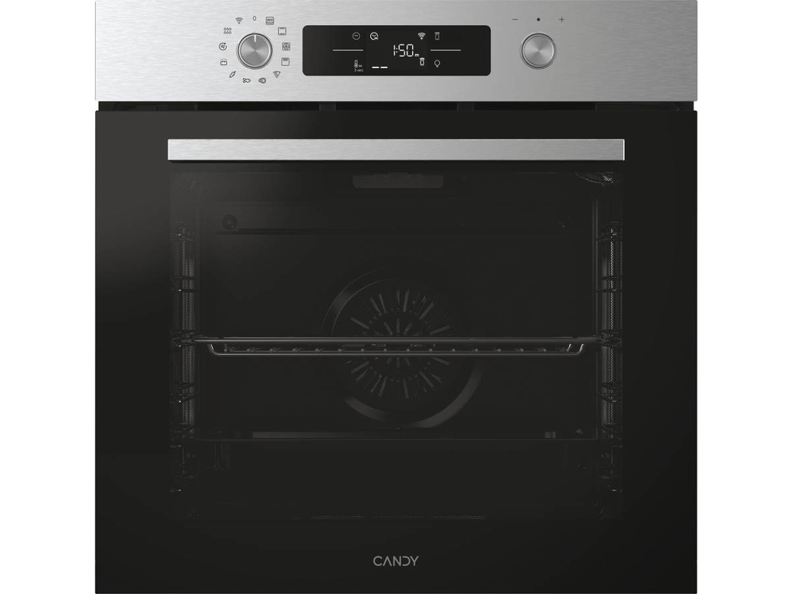 Horno de Vapor CANDY CA6 NP5B3HTX (78L - Hidrolítico - 59,5 cm - Negro/Inox)