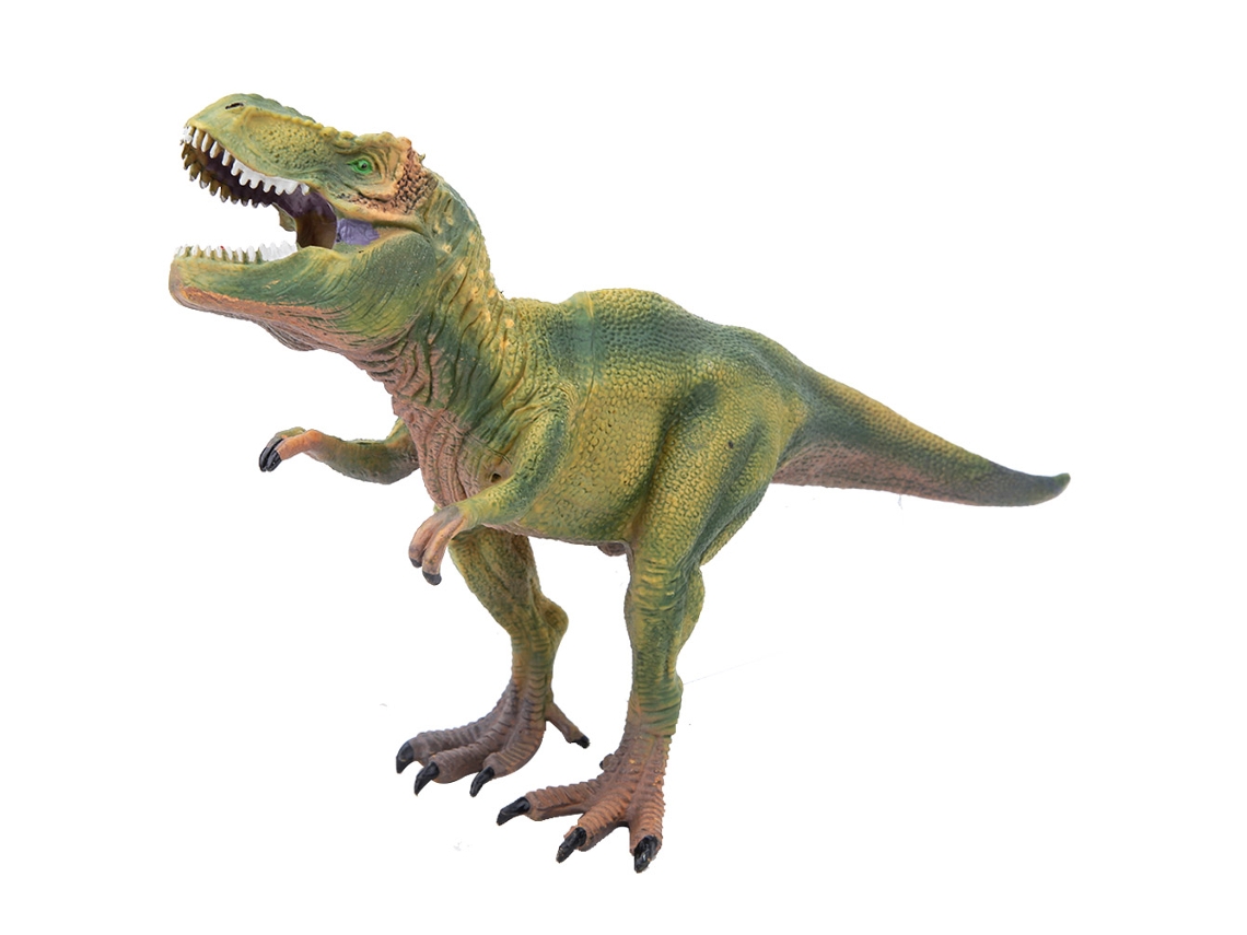 Modelo De Juguete De Dinosaurio Tyrannosaurus Rex. Material Educativo Para Niños Mayores De 3 Años.