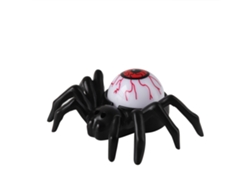 Halloween 10 Piezas Araña Adornos Luminosos Decoración De Araña Globo Ocular Falso CHRUI Rojo
