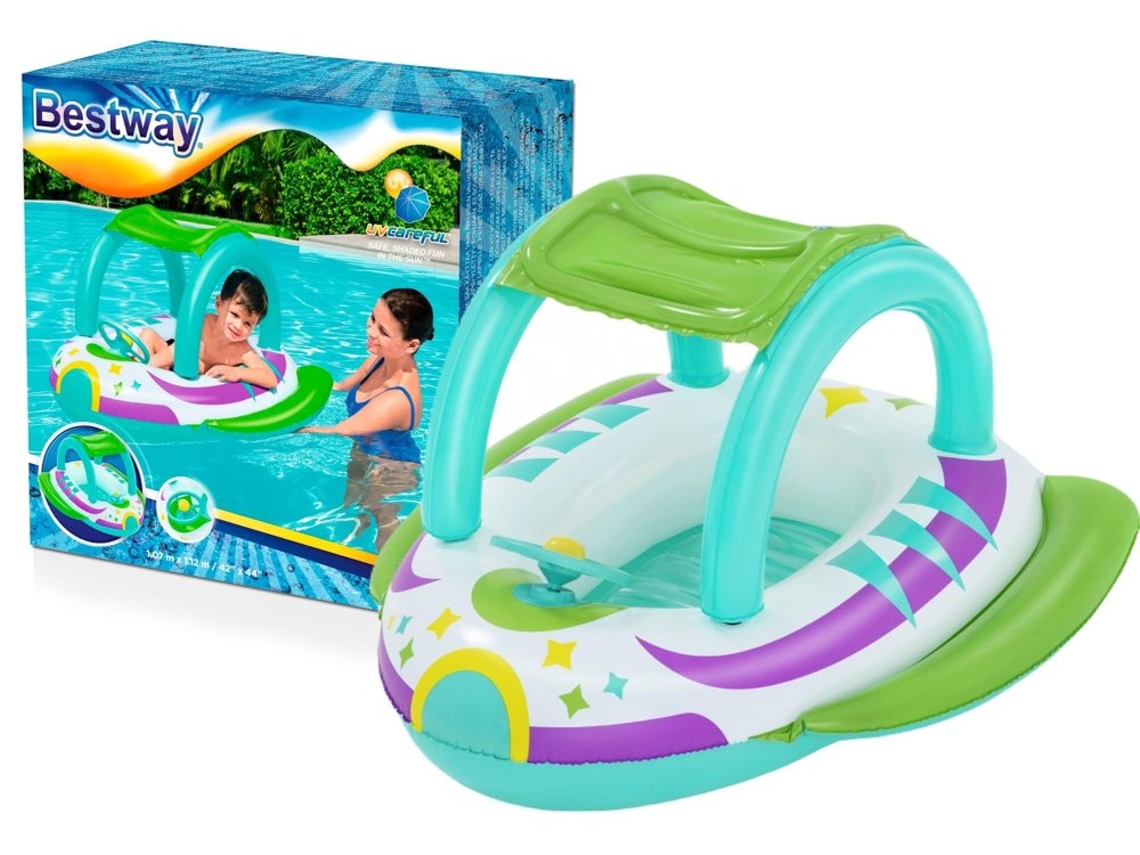 Barca inflable Bestway de 107 x 112 cm (34149)