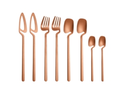 Juego de cubiertos colgantes de acero inoxidable para hogar y restaurante RNEMITERY