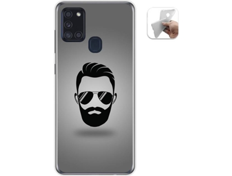 Carcasa Samsung Galaxy A21s TUMUNDOSMARTPHONE Barba Multicolor