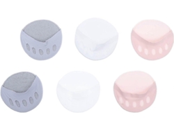 Almohadillas Metatarsianas De Tela Hexagonal Antideslizantes Invisibles Mitad De Pie Suaves Transpirables Para Aliviar Dolor De Pie