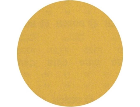 Lija BOSCH C470 Sin Orificios para Amoladoras y Taladros - 125 mm - G 320 - 50 Un para Amoladoras Pequeñas; para Brocas Rotativas