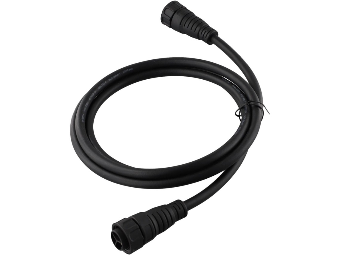 Cable De Extensión De Ca Impermeable De 2 M, M25, 600 W, 1400 V, 450 V/750 V, Color Negro.