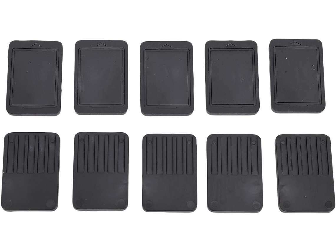 Soporte Para Cartuchos De Juegos Con 10 Ranuras – Cubierta Protectora Portátil De Abs + Pc Compatible Con Juegos 2,