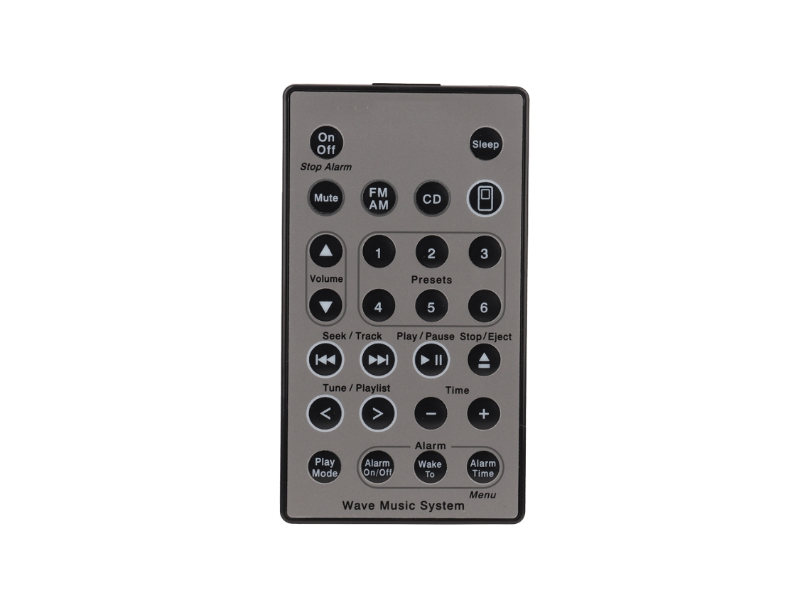 Mando A Distancia De Repuesto Abs Para Reproductor De Música Multidisco B1 Wave (gris)