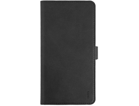 Carcasa Apple UNIQ iPhone 12, 12 Pro Libro Horizontal Gris