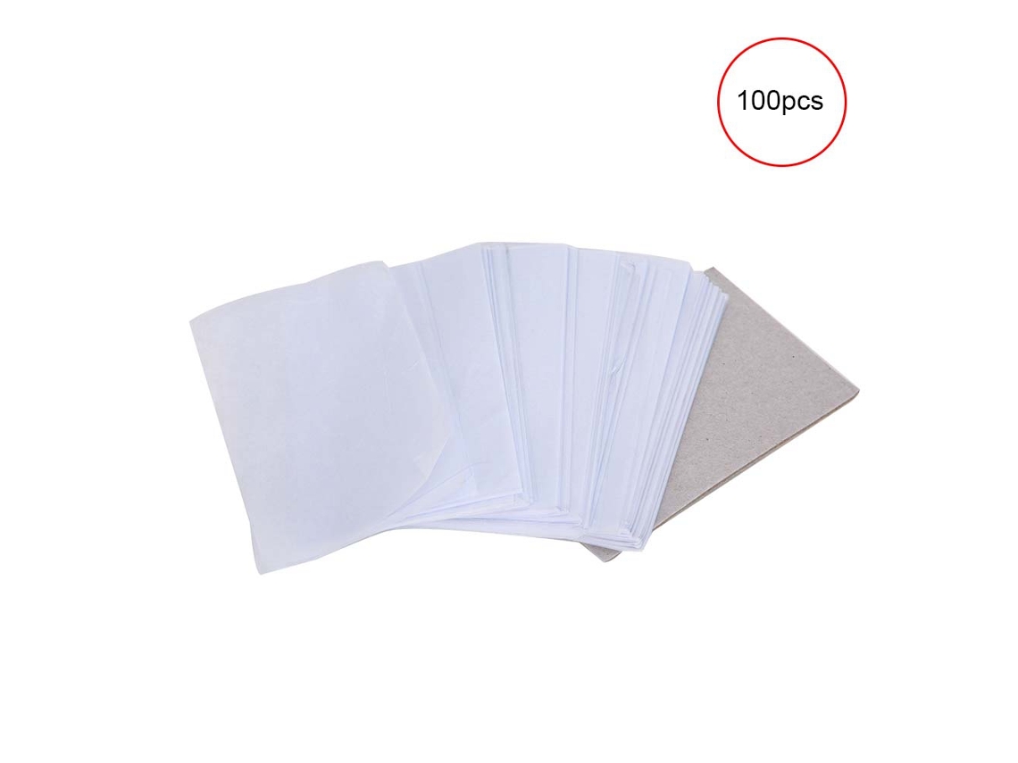 100 unidades de película protectora antiestática para pantallas de relojes, accesorio(s) transparente(s).