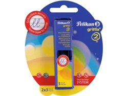 Minas de Repuesto PELIKAN 2 mm (Gris - Plástico)