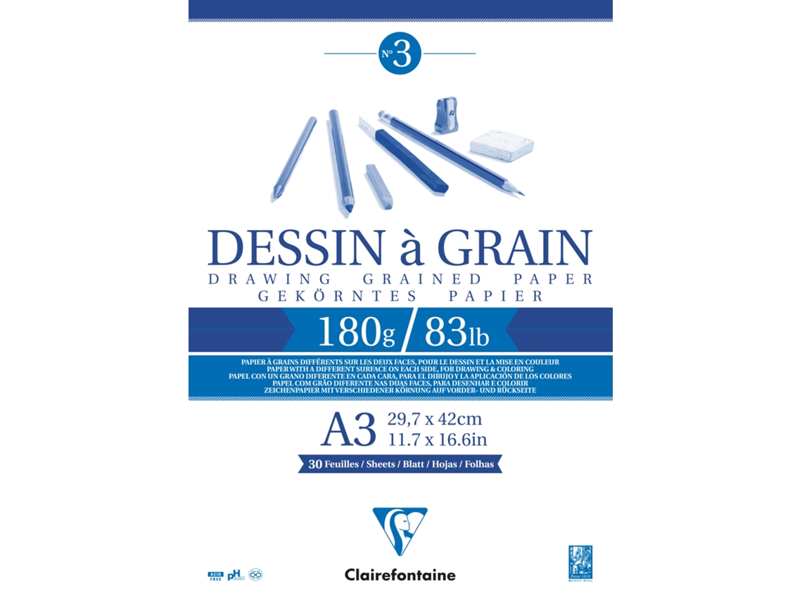 Dessin A Grano Bloque A3