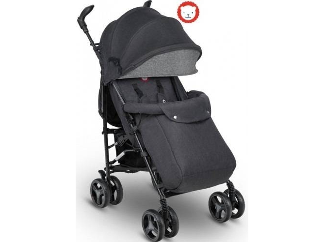 Carrito de Bebé Individual LIONELO Irma Black
