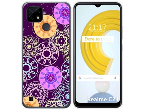 Carcasa Realme C21 TUMUNDOSMARTPHONE Dibujos Multicolor