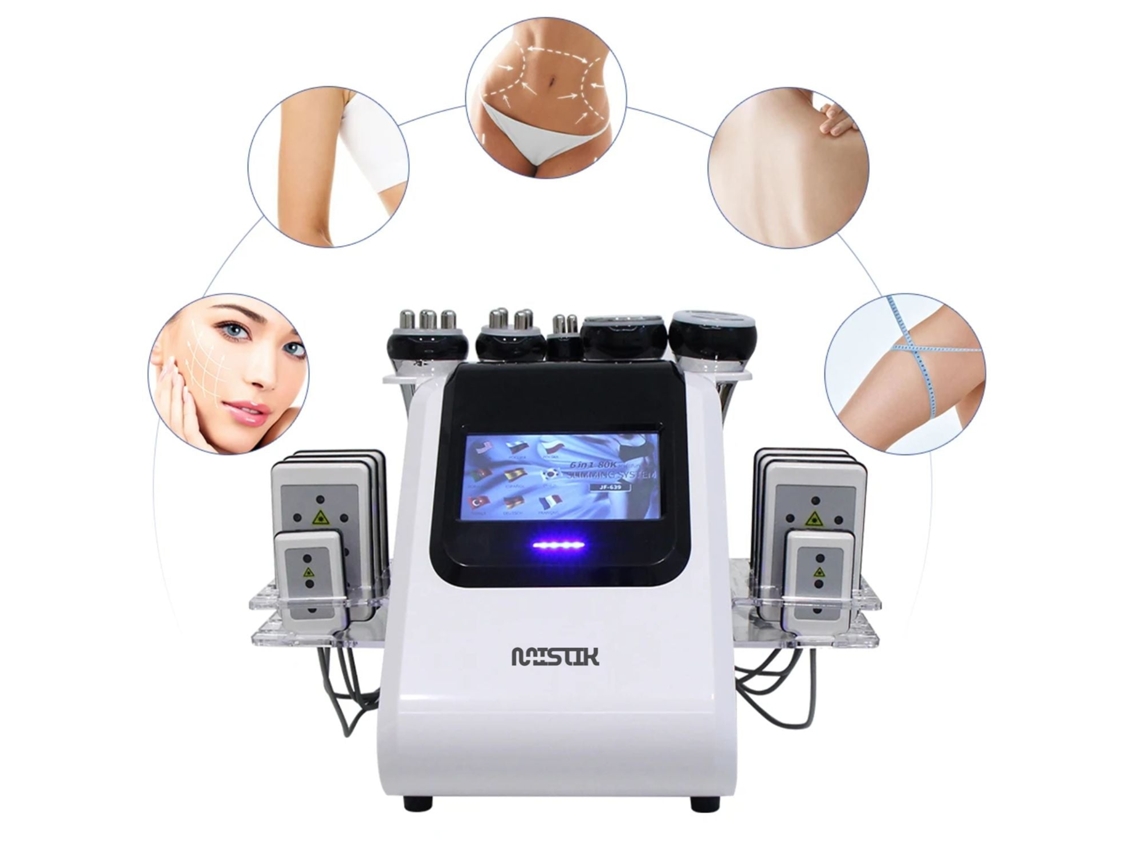 Máquina multifuncional corporal y facial Mistik 80k Pro 6 en 1, Mistik Beauty Madrid