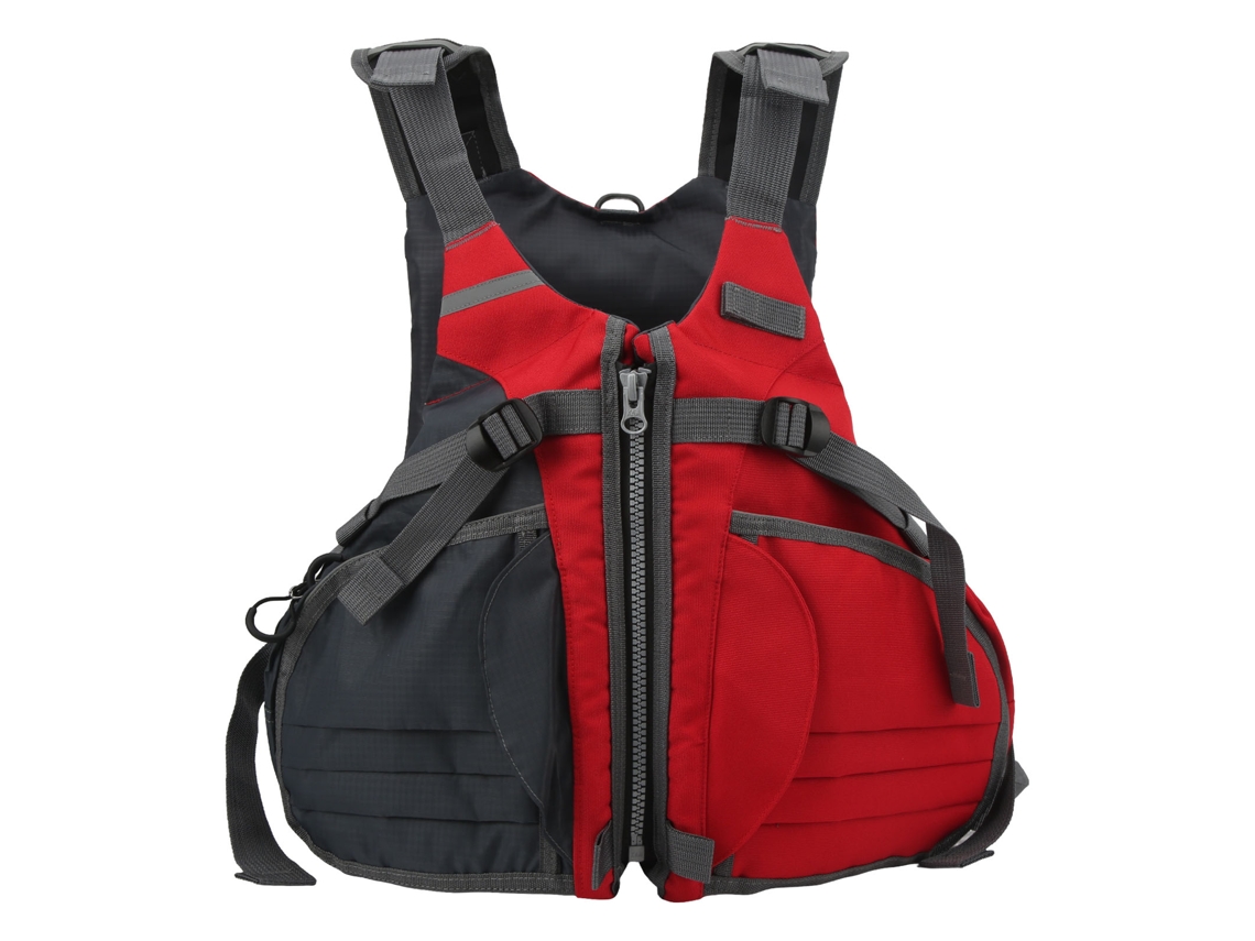 2026rebe-chaleco De Pesca Ajustable Transpirable Para Hombre Y Mujer Con Mochila, Ideal Para Pesca Al Vuelo Al Aire Libre, Talla Única Rojo