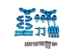 Brazo oscilante de metal mejorado para coche RC 1/28, piezas K989 284131 284010 284161