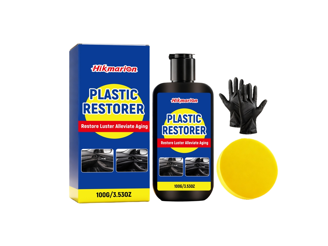 Kit de limpieza para interiores de automóviles (plástico) - Descontaminación suave