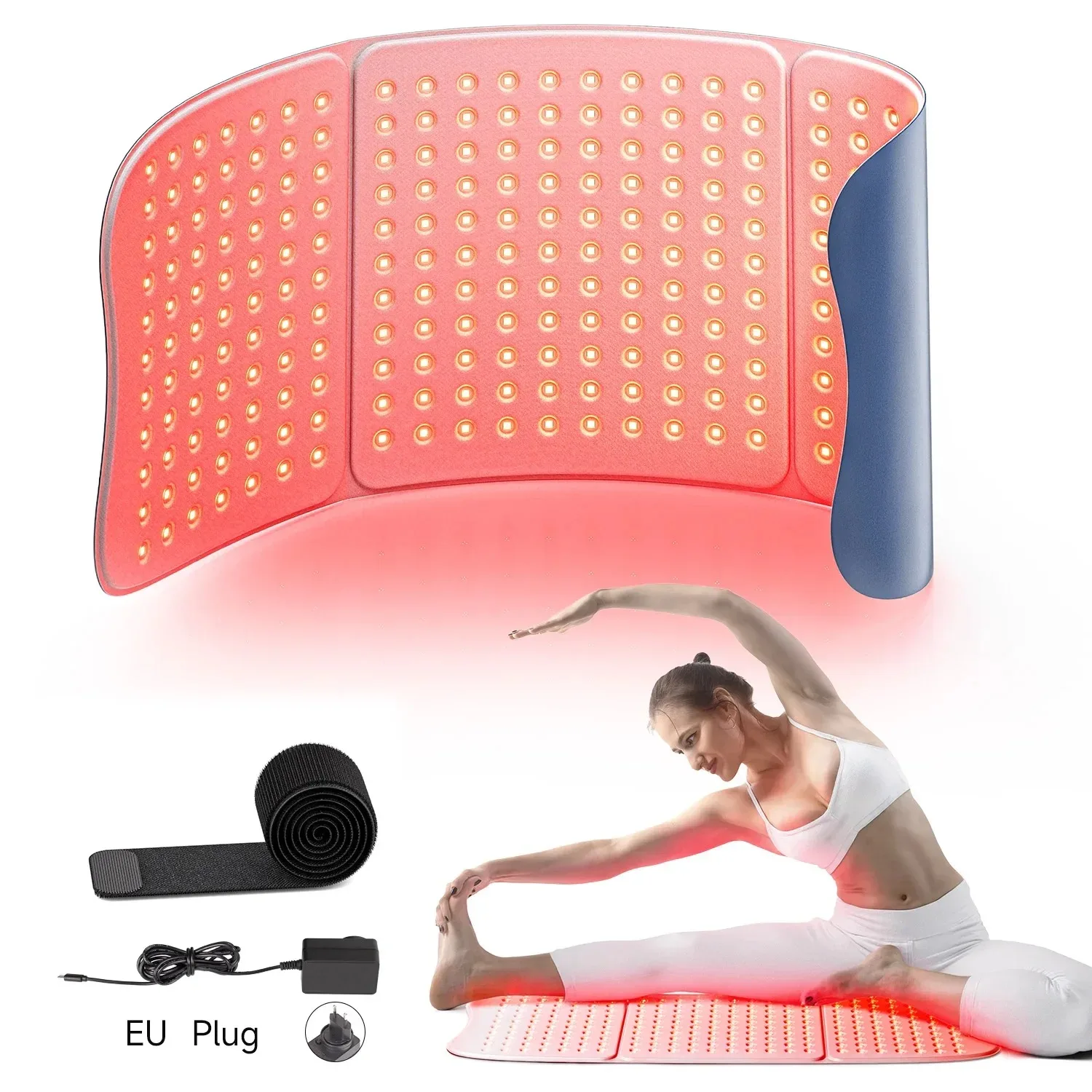 Dispositivo De Belleza Led (azul), Terapia De Infrarrojos Rojos, Accesorio Corporal Portátil.
