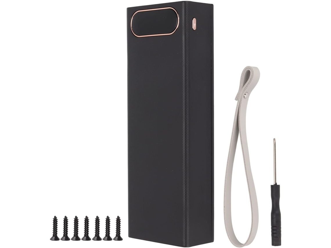 Batería Externa De Alta Capacidad Con Carga Rápida Para Smartphones Con Dos Puertos Usb.