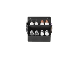 Bolsa de almacenamiento de pared negra, organizador multiusos Inf