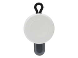 Cargador Inalámbrico Portátil Con Succión Magnética Usb-c Para Reloj Inteligente Ios Blanco Gris