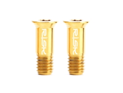 2 Tornillos De Aleación De Titanio Para Desviador Trasero De Rueda, M5x14,2 Mm, Para Bicicleta