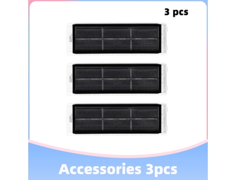 Piezas de repuesto de filtro Hepa mejoradas desmontables para Xiaomi Mijia 1/2/1S Roborock S5 S6 repuestos de aspiradora robótica