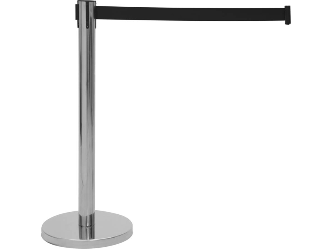 Sistema de Barrera EUROLITE con Cinturón Negro Retráctil
