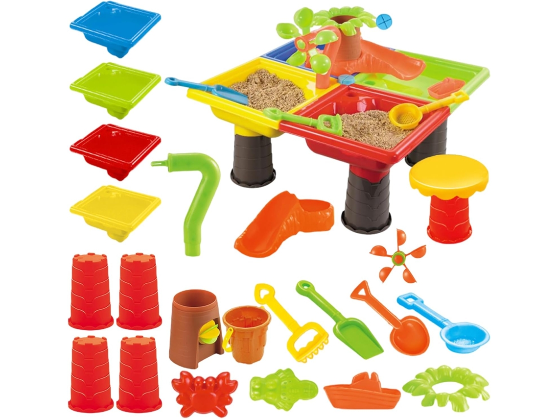 Mesa sensorial de exterior Slowmoose para agua y juegos