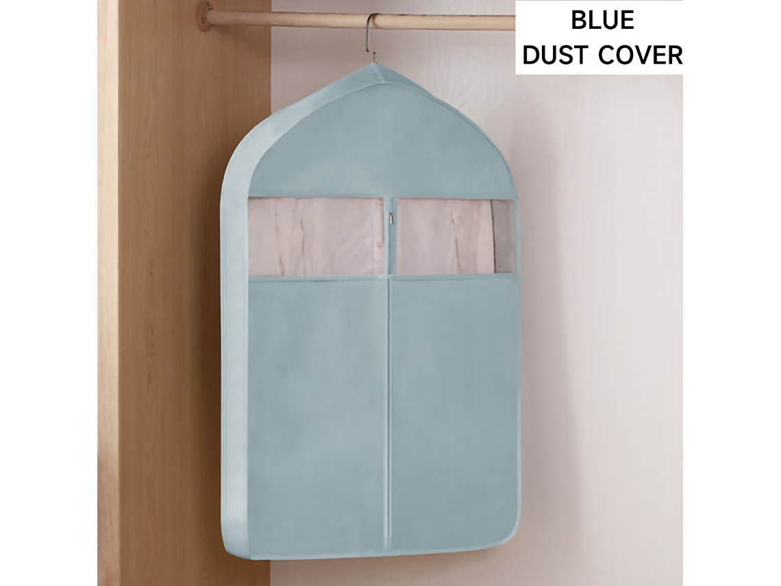 2 fundas para ropa, bolsa gruesa de tela no tejida, resistente al polvo, Digitallab (azul/60 x 10 x 88 cm)