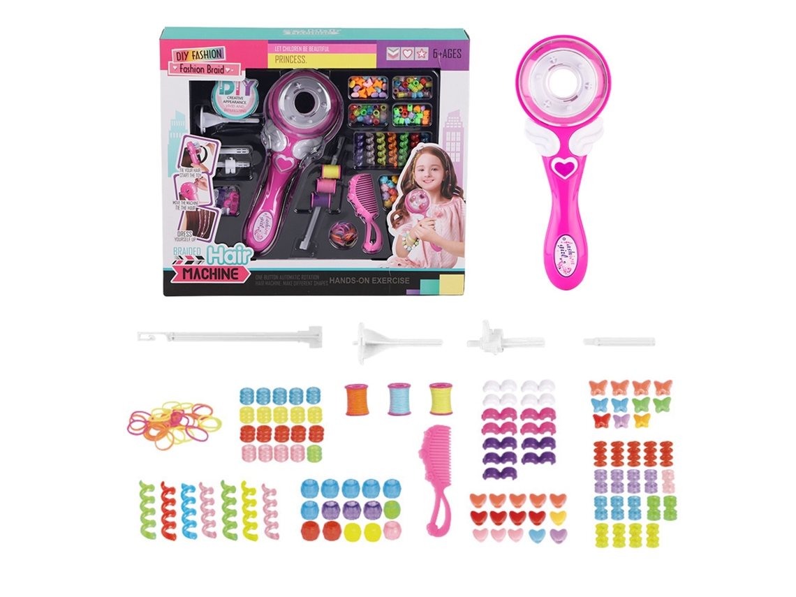 Herramienta Eléctrica Automática Para Trenzar Cabello Niñas Niños Herramienta De Estilo De Cabello Para Niñas