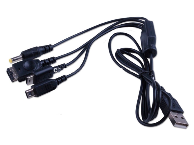 Cable PSP/Nintendo DS/Nintendo DS Lite Negro