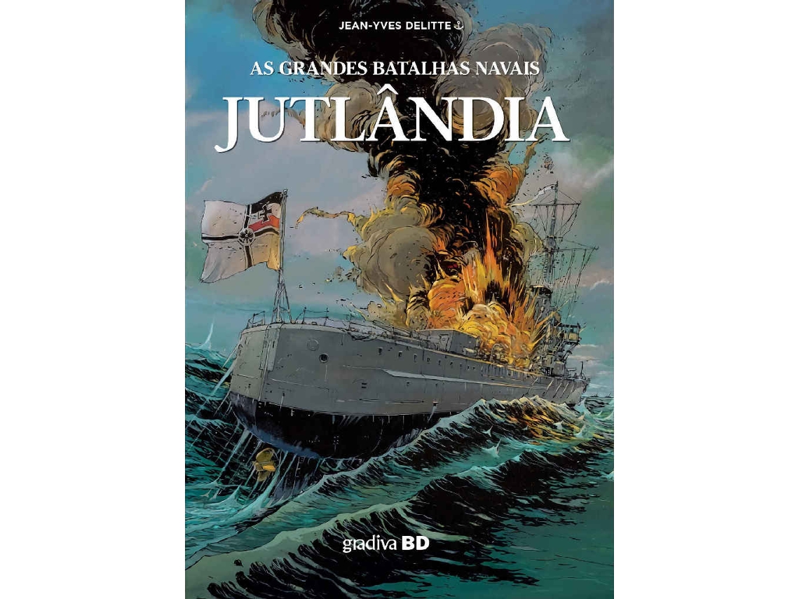 Libro Jutlândia - As Grandes Batalhas Navais de Jean-Yves Delitte (Portugués)