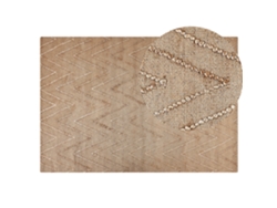 Alfombra BELIANI Daday de Yute Beige 140x200