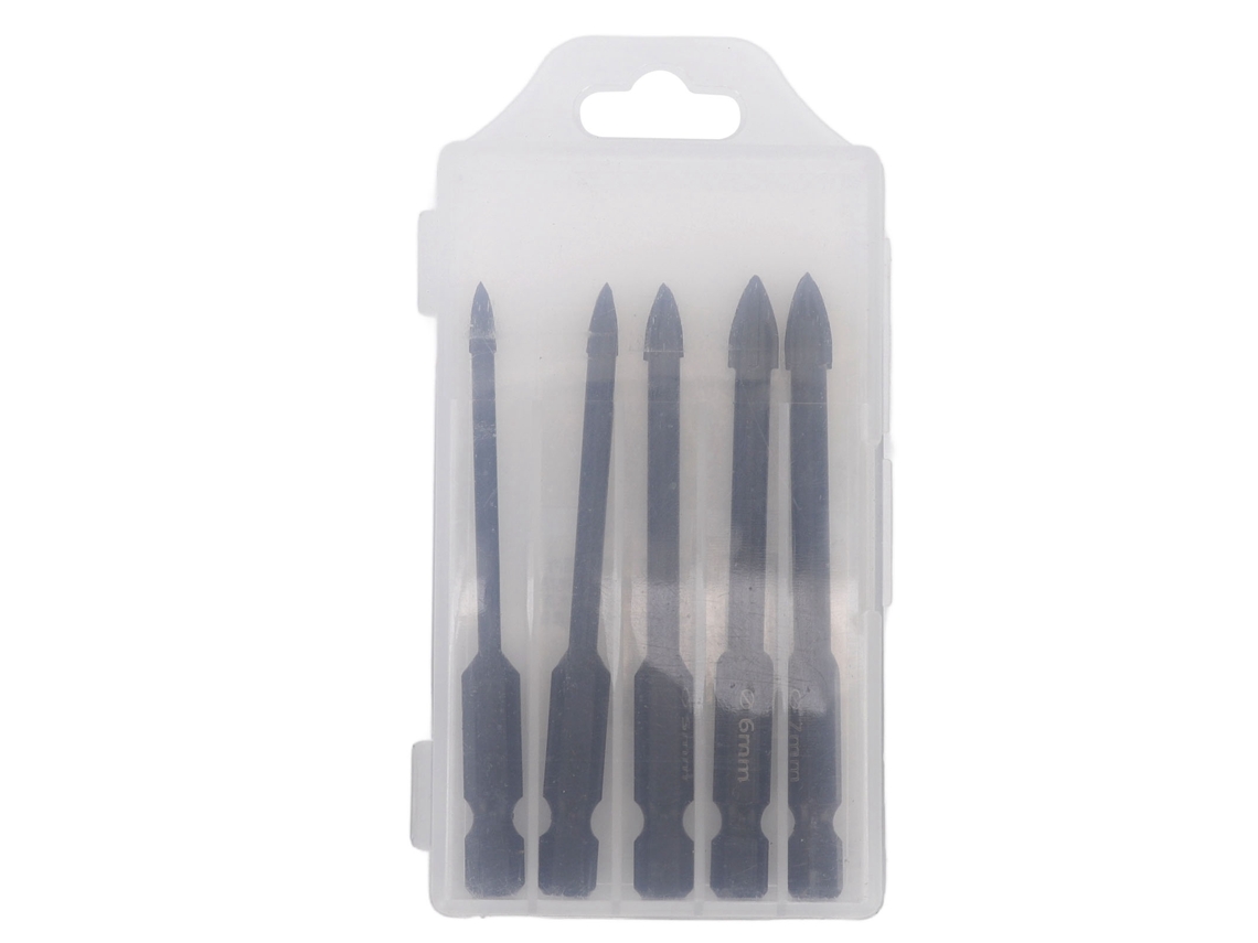 Juego De Brocas Angulares Yg6x Antioxidantes Para Azulejos, Hormigón, Vidrio Y Madera.