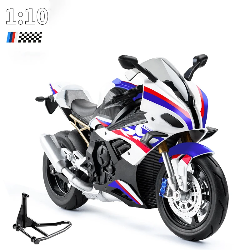 Modelo De Motocicleta Coleccionable De Aleación Fundida A Presión A Escala 1:10