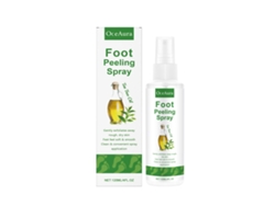 Spray exfoliante para pies con aceite de árbol de té