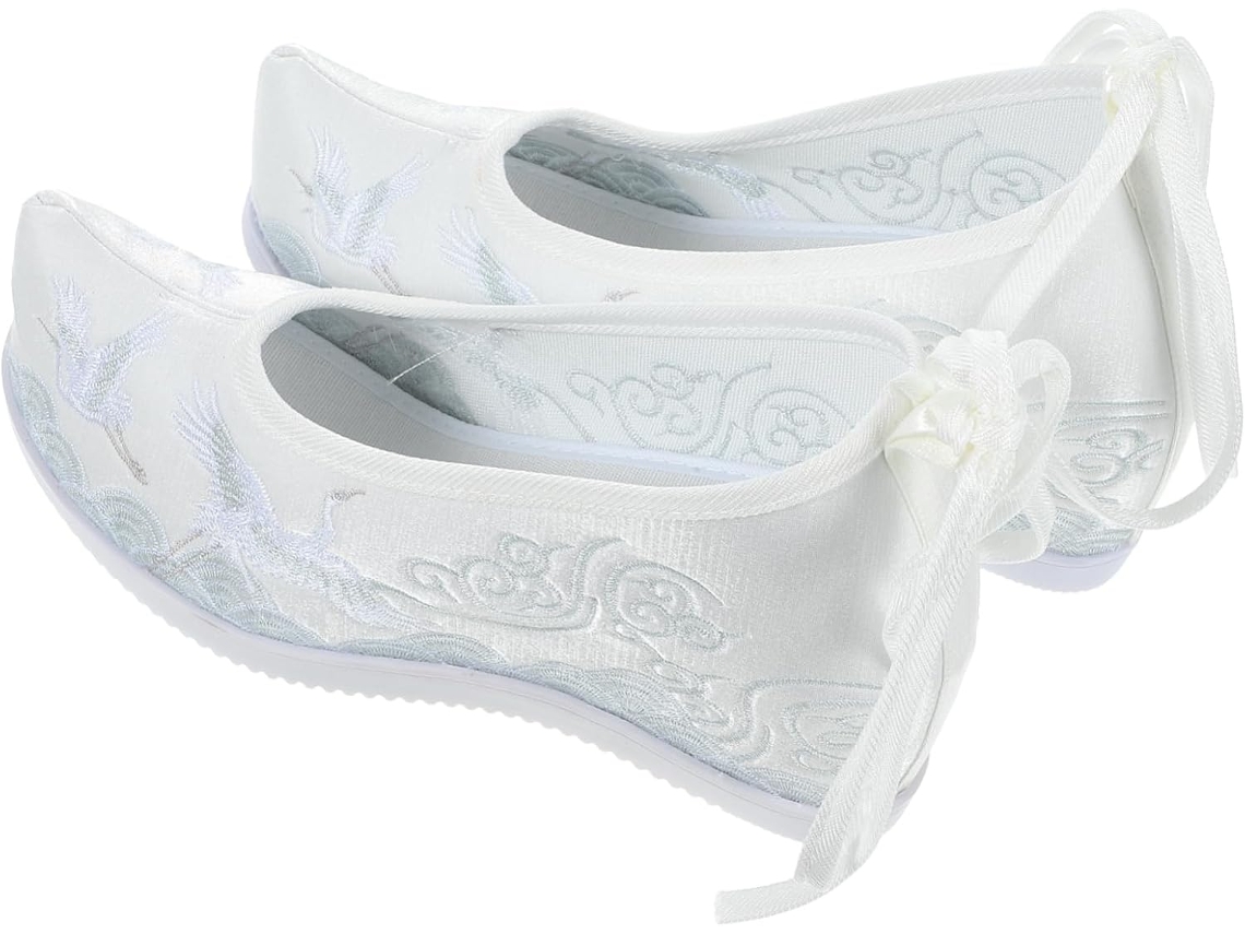 Zapatos De Tela Bordada, Zapatos De Vestir De Estilo Chino, Zapatos Bordados Chinos