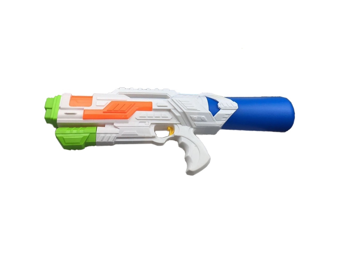 Pistola de agua Marbueno para jardín y playa, blanca, 62x25 cm, Marbueno Summer
