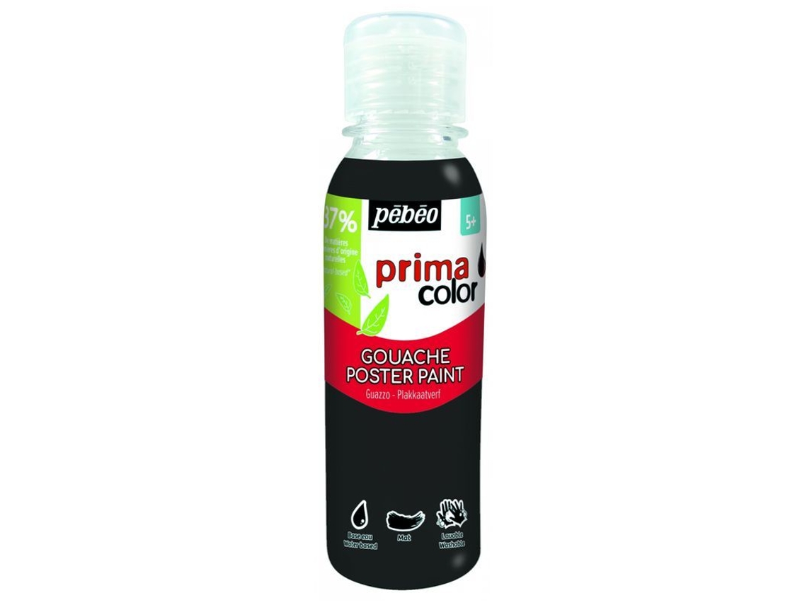 Témpera Líquida Negra 150 ml Pébeo