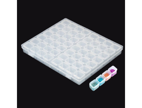 Caja de 28 ranuras, soporte de plástico, herramientas de pintura de diamantes para adultos o niños, almacenamiento de taladros, 28 cajas / 1 pieza5...