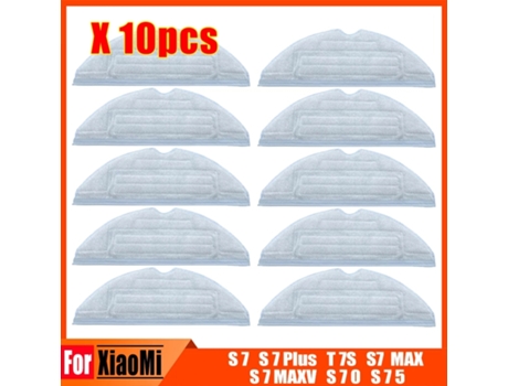 Paño de mopa lavable de repuesto para Xiaomi T7S T7S Plus S7 Roborock, piezas de paños para aspiradora, accesorios, trapos para fregar