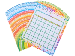 Tabla De Seguimiento De Comportamiento En El Aula De 50 Piezas Para Niños Y Niñas.