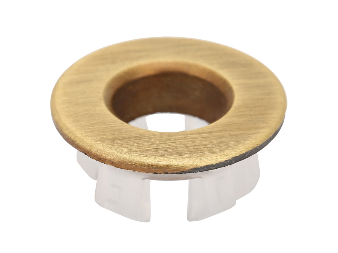 Tapón De Desagüe Circular Para Fregadero, Tapón De Rebosadero De Latón Para Baño/cocina