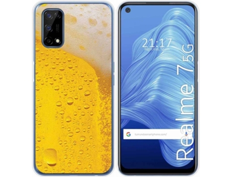 Carcasa Realme 7 5G TUMUNDOSMARTPHONE Cerveza Multicolor