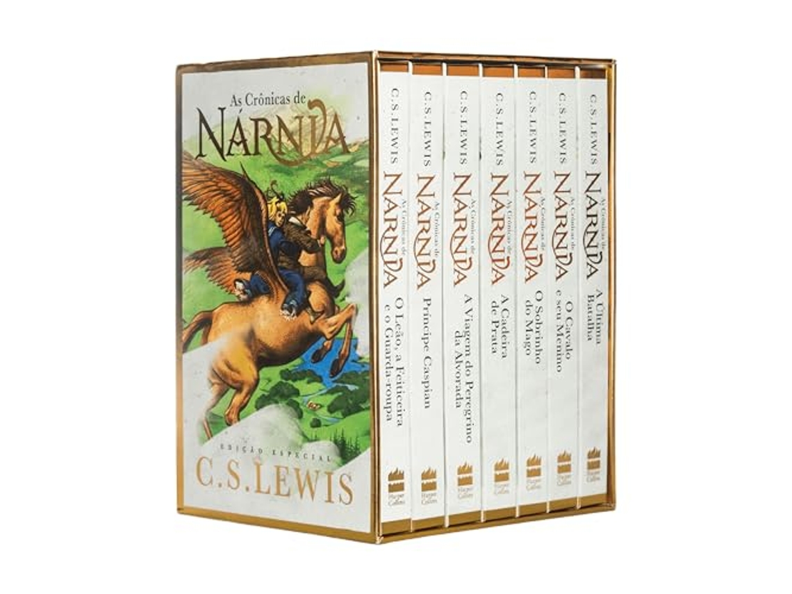 Libro Box As Crônicas De Nárnia Edição De Luxo de Cs Lewis (Portugués)