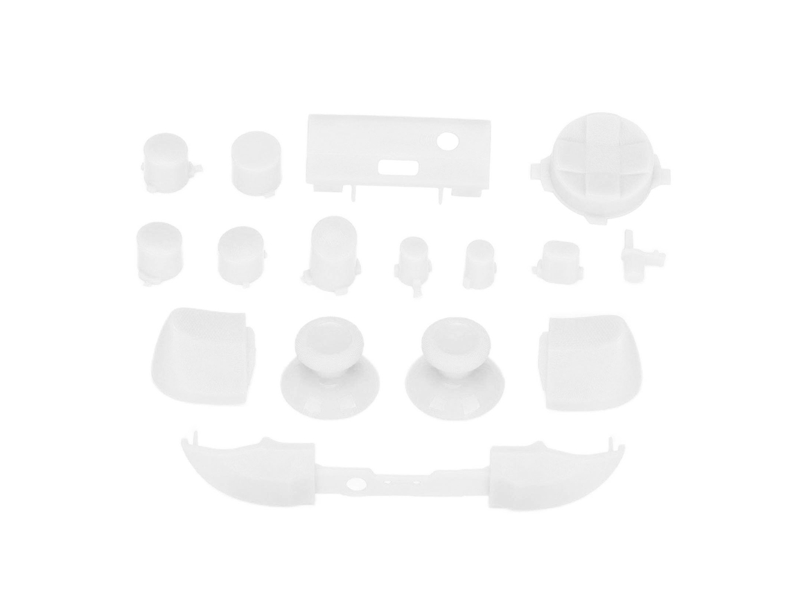 Kit Completo De Botones De Repuesto Para Mando De Xbox Series X (blanco) Para Diferentes Aplicações E Usos