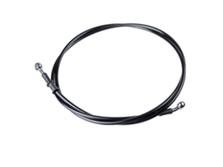 Mangueras de aceite de embrague de freno trenzadas para motocicleta y bicicleta, 80 cm, 30 cm y 220 cm, cable negro