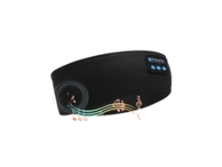 Auriculares Bluetooth Diadema Negro Para Dormir Ejercicio Sueño Lateral Relajación Audio Estéreo Hd